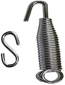 A to Z Bearing Zula Spring with S Hook for Hammocks Swing (Pack of 1 Pieces)