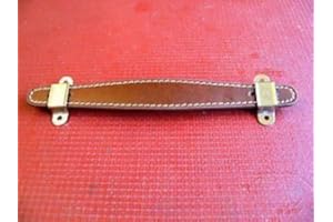 Jellyfish Audio Brown Stitched Leather Handle for Fender Champ Deluxe Bassman guitar amplifier