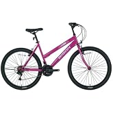Bisan Sentıero Kadın Dağ Bisikleti 42Cm V 24 Jant 21 Vites Mor Beyaz