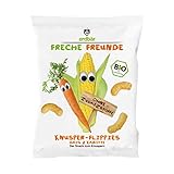 erdbär Freche Freunde Knusper-Flippies Mais & Karotte