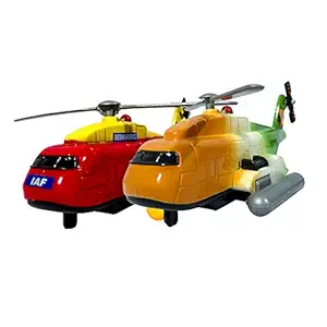 Jack Royal Rescue Helicopter (Set Of 2) (White And Orange)
