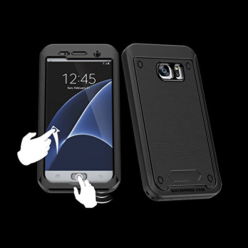 Samsung Galaxy S7 Funda Case TOTOOSE Waterproof Cover Impermeable Shockproof A Prueba de Suciedad Nieve Carcasa Cubierta Conviviente tapn antipolvo Full Body Protector para Samsung Galaxy S7 - Negro reviews Samsung Galaxy S7 Funda Case TOTOOSE Waterproof Cover Impermeable Shockproof A Prueba de Suciedad Nieve Carcasa Cubierta Conviviente tapn antipolvo Full Body Protector para Samsung Galaxy S7 - Negro