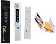Ionix Imported TDS Meter, Digital LCD Tds Meter Waterfilter Tester for Measuring Tds3/Temp/Ppm with Carry Case