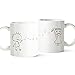 Produktbild 2 er Set Tasse mit Aufdruck – Liebespaar – Standard - Originelle Kaffeetassen als Geschenkidee Zum Geburtstag - Kaffeebecher in Weiß als Liebesgeschenk