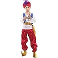Shopzinia Aladdin Costume-Boys-Arab Aladdin Prince Cosplay-Arabian Genie Aladdin L
