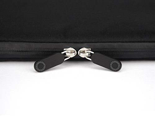 luftstoff® PHANTOM, Macbook 12 Tasche ★ schwarz aus original AIRBAG-Material, extrem reiss- und scheuerfeste Hülle ★ absolut passgenaues Sleeve, neues Retina-Zubehör – 2016 Amazon Promotion - 4