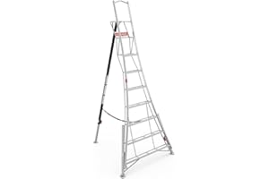 HENRYS/HENCHMAN Henchman 10ft. (3.0m) 3 Leg Adjustable Platform Tripod ladder with a 150KG Load Capacity. 5 Year Warranty