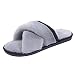 Produktbild Hausschuhe Damen Winter Warme Plüsch Stiefel DOLDOA Toe Cross Pantoffeln Slipper