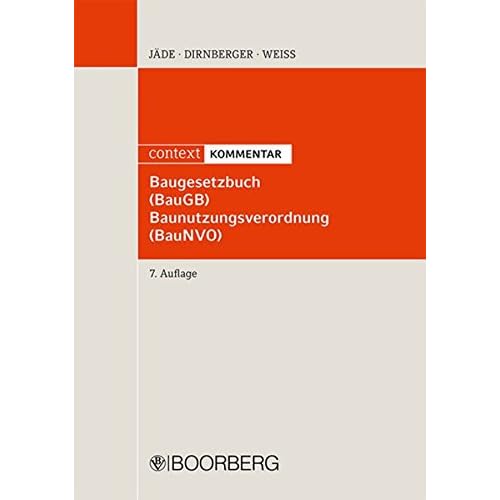 [PDF] Download Baugesetzbuch (BauGB) Baunutzungsverordnung (BauNVO): context KOMMENTAR Kostenlos