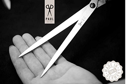 Paul 974 Papier Schere, Bastelbedarf, 26 cm lang, schwarz - 2
