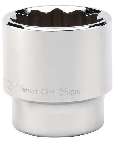 Draper Expert 11513 Zwölfkant-Stecknuss 1/2 Zoll 36 mm