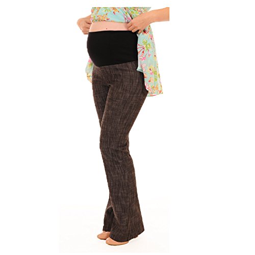 Over bump denim trousers Blue
