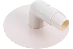ibasenice Skimmer Vacuum Base Elbow Pool Vacuum Plate Adapter Pvc Material for Pool Cleaning System