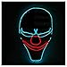 Produktbild GRYY Prom EL Kaltlicht Strahlen Maske Cocktail Party Requisiten Trolling Tanz Strahlen Maske Cosplay Halloween Kostüm,Blue-Voice Control