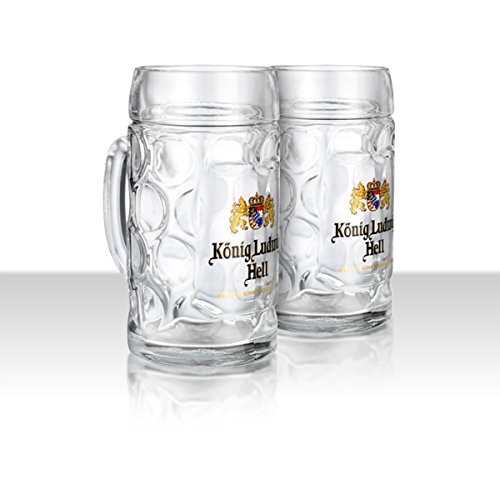 Preisvergleich Produktbild 2 Stück König Ludwig Bierkrüge 0,5l