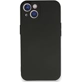 KZY CONTACT Cover Matte Black Silicone Lux Case compatible with Apple iPhone 13 Mini