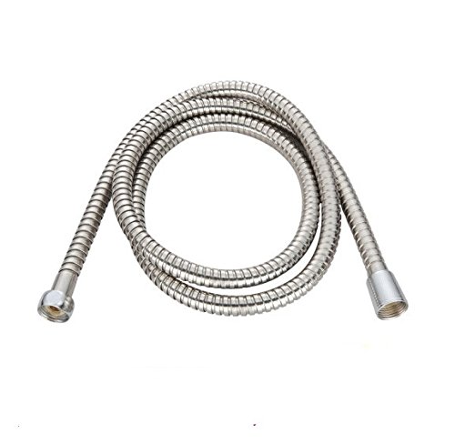 Preisvergleich Produktbild Mmsww 2 M Edelstahl-Brauseschlauch, Doppelknopf-Kupfer-Brauseschlauch, Brauseschlauch, Handbrauseschlauch