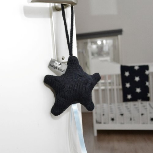 Preiswert Baby S Only!    133822 Hangedeko Stern Gestrickt Grau Gunstig - baby s only 1!   33822