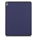 Produktbild Hicoco Apple iPad Pro 12.9 hülle,Ultra Dünn Hülle Auto aufwachen,Schlaffunktion und Einstellbarem Blickwinkel mit elastische Apple Pencil Tasche (Dunkelblaues)