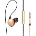 Produktbild Bluetooth Kopfhörer Hangrui CK7 Bluetooth In-Ear Sport Kopfhörer Schweißresistent Stereo magnetischer Sport Ohrhörer für iPhone, iPad, Samsung, Nexus, HTC und Mehr (Gold)
