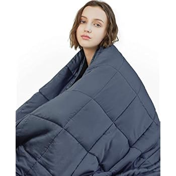 YnM Weighted Blanket | 7.6KG, 152cmx203cm for 63.5-72.5KG Persons | 100