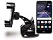 Produktbild kompakte Halterung Windschutzscheibe / Armaturenbrett für Huawei P8 Lite 2017 Dual SIM, schwarz | Autohalterung KFZ Halter Scheiben-Halterung Armaturenbrett-Halter - K-S-Trade (TM)