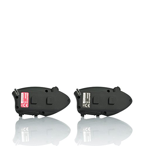 Midland BTX1 FM Twin - Pareja intercomunicadores piloto/copiloto (Bluetooth, Radio FM), Color Negro