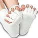 Produktbild 1 Paar Zehenspreizer Wellness Socken Zehentrenner Pediküre Hallux Valgus Fuß Massage