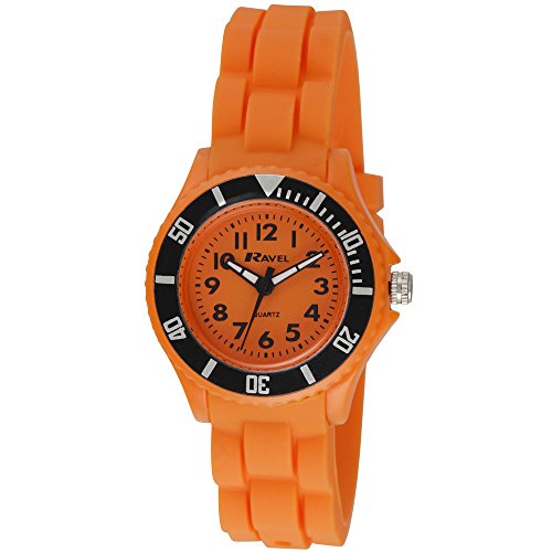 Ravel Kinder-Armbanduhr Analog Quarz Orange R1802.8 Ravel Kinder-Armbanduhr Analog Quarz Orange R1802.8