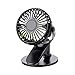 Produktbild NNDQ Wiederaufladbarer Clip-Lüfter, 4-Gang, USB- oder batteriebetrieben, 360-Grad-Drehung Sehr leiser Kinderwagen, Outdoor-Aktivitäten, Heim und Büro
