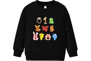 VVNTY Number Day Jumper Kids Maths Sweatshirt Children Funny Numeracy Day Long Sleeve Top 4-9 Years