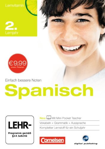 Preisvergleich Produktbild Lernvitamine Spanisch 2. Lernjahr