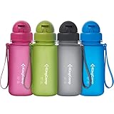  KingCamp TRITAN Botella deportiva para niños a prueba de fugas Botella de agua para niños a prueba de fugas BPA-FREE 400ml