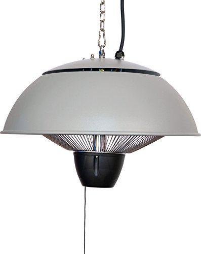 2.100 Watt Firefly Halogen-Deckenheizstrahler mit 3 Leistungsstufen und Fernbedienung - 2