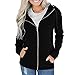 Produktbild Sannysis Hoodie Damen Bauchfrei Kapuzen-Sweatshirt Damen Hoodie Kapuzenpullover Modern Slim Fit