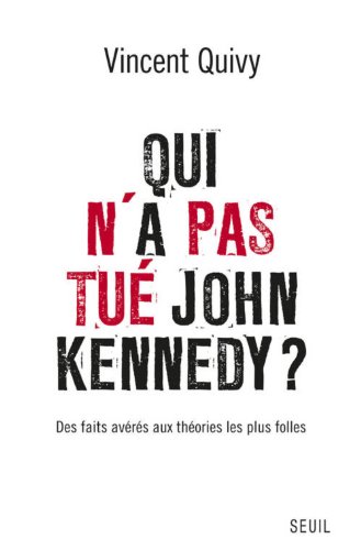 Book's Cover ofQui na pas tué John Kennedy