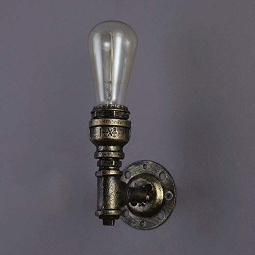 Preisvergleich Produktbild Energieeinsparung Verstellbare Wandleuchte - - - Amerikanische Industrielle Treppen Eingang Balkon Gang Lampen Europäischen Retro Restaurant Bar Leitung Wandleuchte (Nicht Die Lichtquelle)