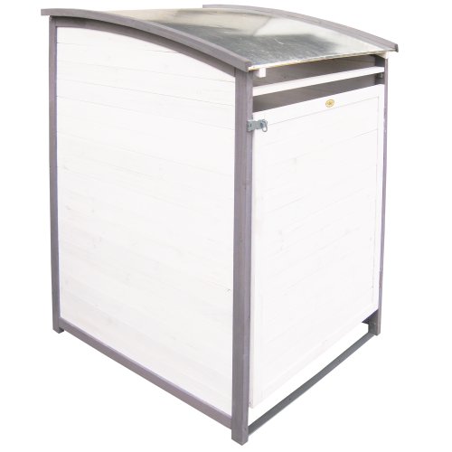 Habau 3142 Mülltonnenbox 240 Liter, 81 x 92 x 124 cm