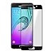 Produktbild Conie Panzerglas kompatibel mit Samsung Galaxy A3 2016, komplette Display Abdeckung Folie 9H Anti-Finger Print Panzer Schutzfolie (Schwarz)
