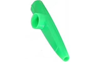 JIKEXINGMENG Eco-Friendly Green Kazoo - Premium Plastic Music Maker - Perfect for Soloists, Gifts, and Educational Fun