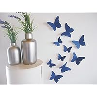 12 Stk. hochwertige 3D Schmetter