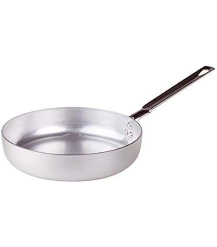 Couvercle Plat Agnelli FAMA2940 - Aluminium BLTF - Poignée - 40 Cm - Argent Poli - Pour Marmite Italienne