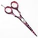 Brand New ! 4.5" Inch Pink Lilly Flower Hair Scissors , Hairdressing Scissors Shears Comes with Free Presention Case (FREE SHIPPING)