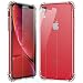Produktbild MTOP iPhone XR Hülle mit [2Pack gehärtetem Glasschirmschutz], Anti-Kratz-Stoßdämpfung [Fallschutz] Hülle für iPhone XR (6,1 Zoll) Durchsichtig