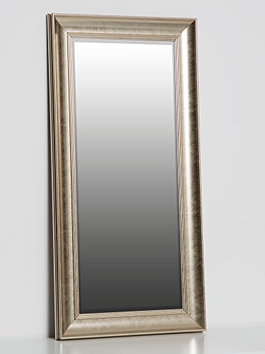 Wandspiegel Gold 80 x 40 cm mit elegantem und schlichtem Rahmen Spiegel mit Facettenschliff neu