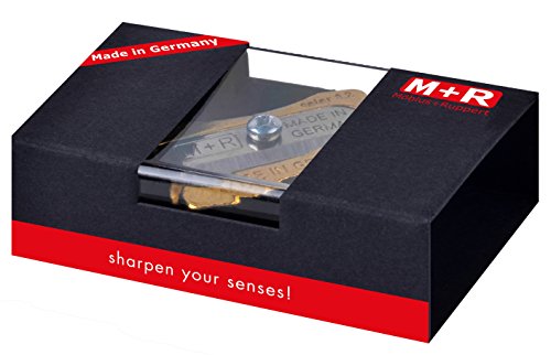 M + R 706141000 Sacapuntas doble latón regalo del paquete