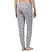 Lounge & Sleep Womens Grey Star Print Cuffed Pyjama Bottoms 16
