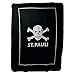 Produktbild St. Pauli FC Fleecedecke Totenkopf