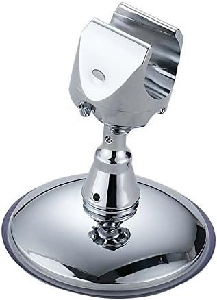 Adjustable Handheld Shower Head Holder Wall Mount Suction Cup Showerhead Holder Stand Cradle - Bathroom Shower Installation Kits - Polished Chrome