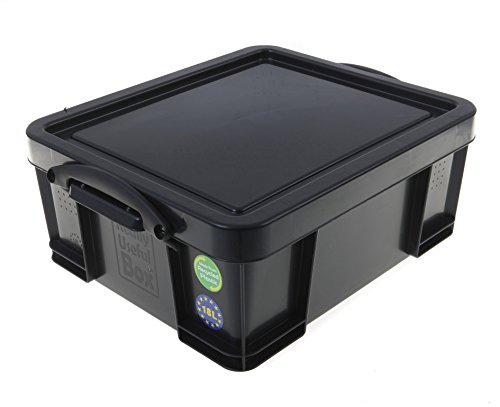 Black Plastic Storage Boxes: Amazon.co.uk